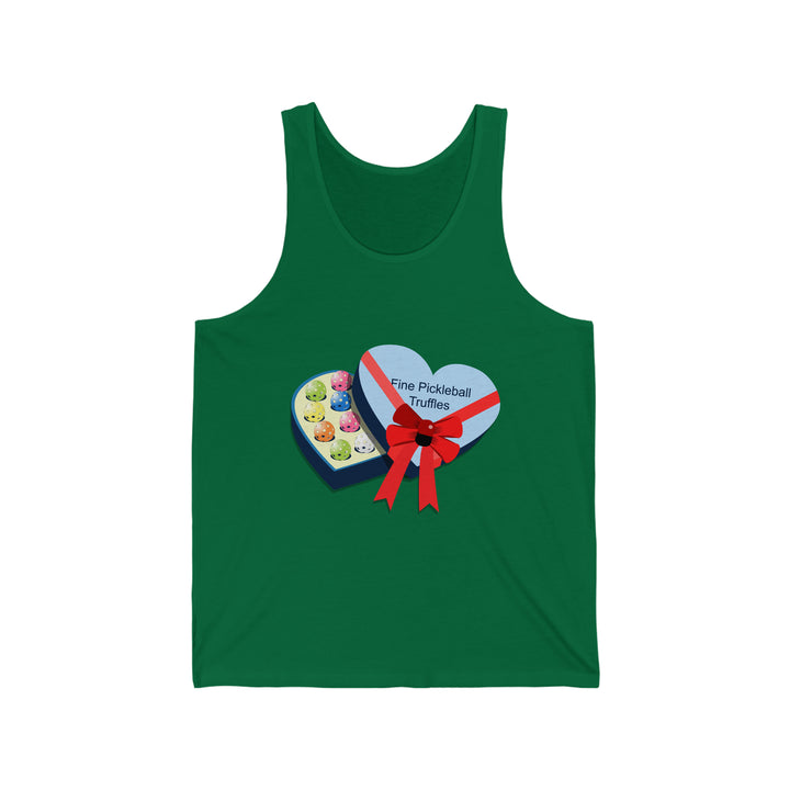 Pickleball Truffles Unisex Cotton Tank - Great Pickleball Stuff