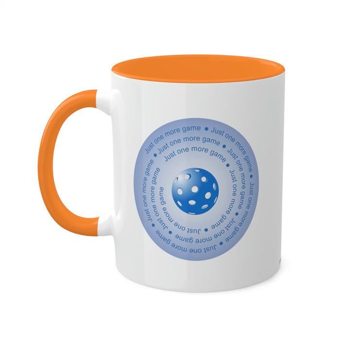 Just One More Game-Blue Coffee Mug - Great Pickleball Stuff