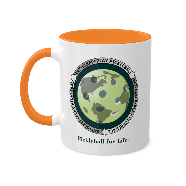 Eat Sleep Play Pickleball Coffee Mug-Great Pickleball Stuff