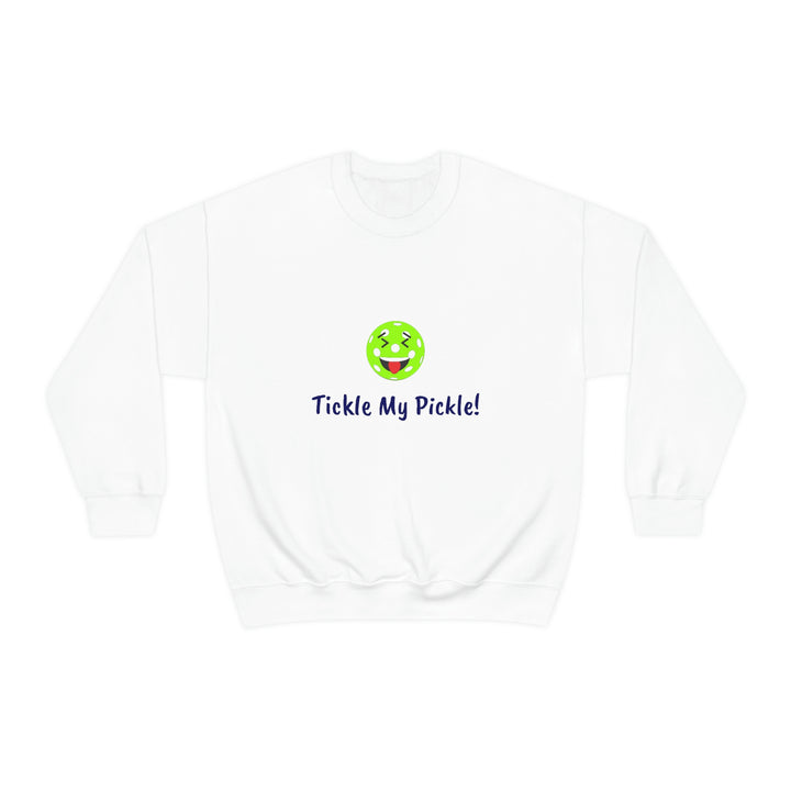 Tickle My Pickle Unisex Crewneck Sweatshirt - Great Pickleball Stuff