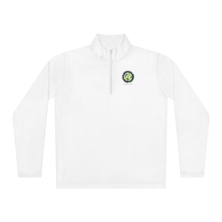 Eat Sleep Play Pickleball Unisex Moisture-Wicking Quarter-Zip Pullover - Great Pickleball Stuff