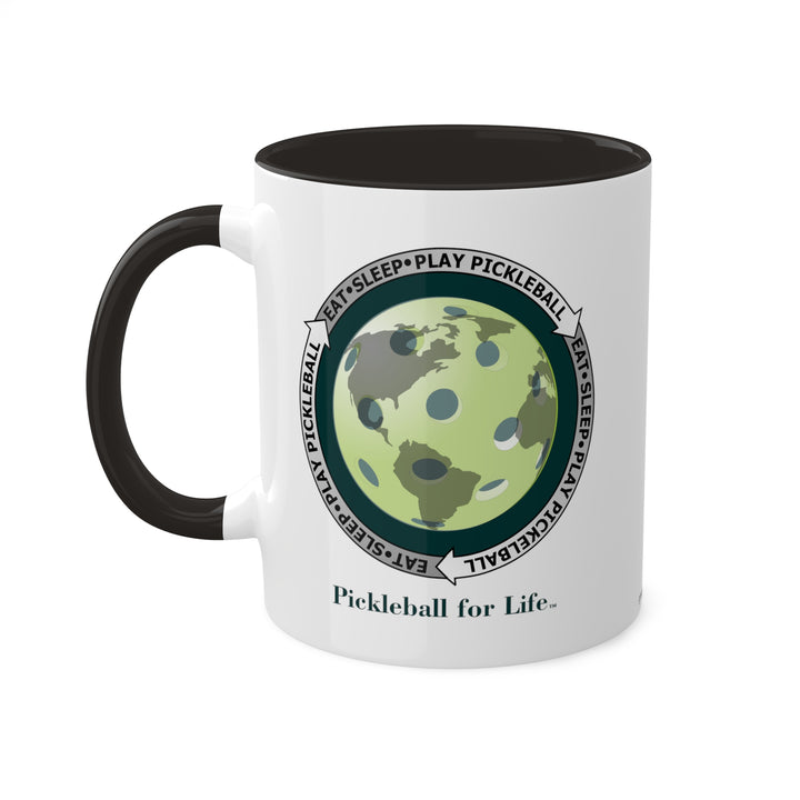 Eat Sleep Play Pickleball Coffee Mug-Great Pickleball Stuff