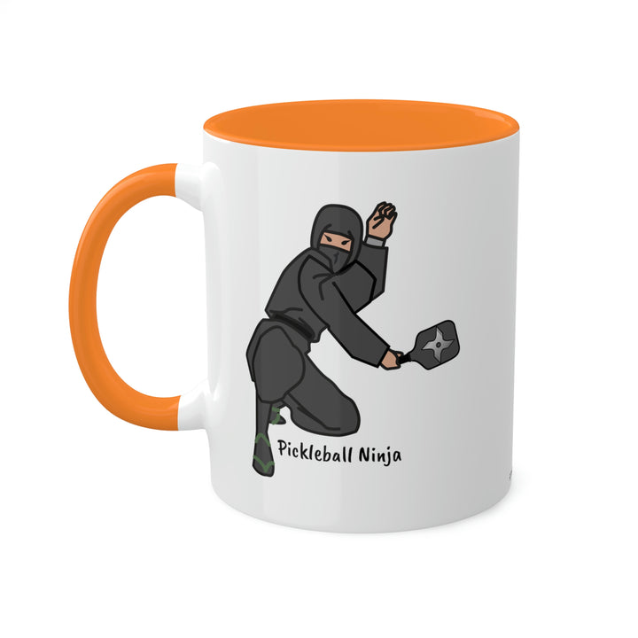 Pickleball Ninja-Male Coffee Mug-Great Pickleball Stuff