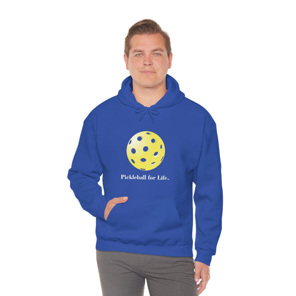 Pickleball for Life-Yellow Unisex Hoodie - Great Pickleball Stuff