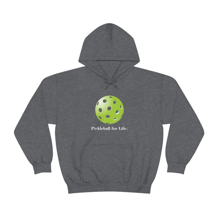 Pickleball for Life-Green Unisex Hoodie - Great Pickleball Stuff