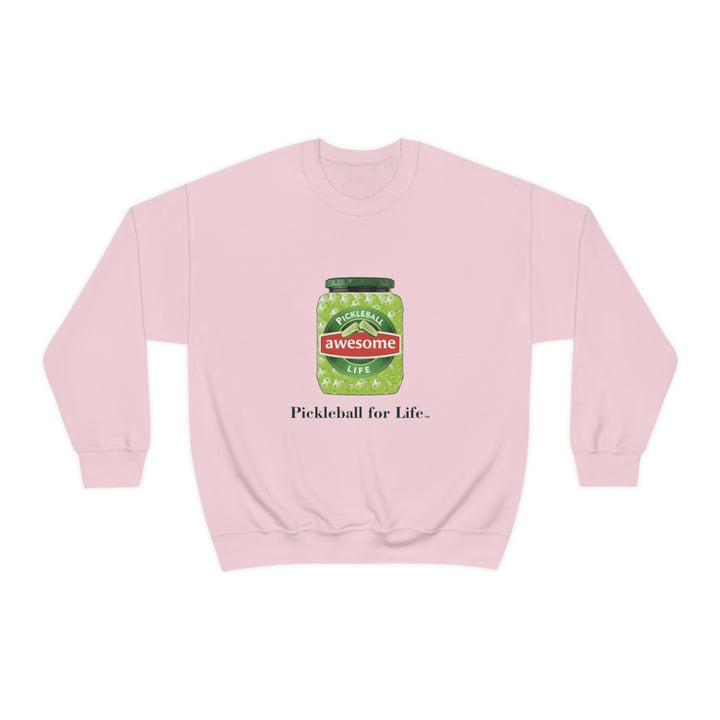 Awesome Pickles Unisex Crewneck Sweatshirt - Great Pickleball Stuff