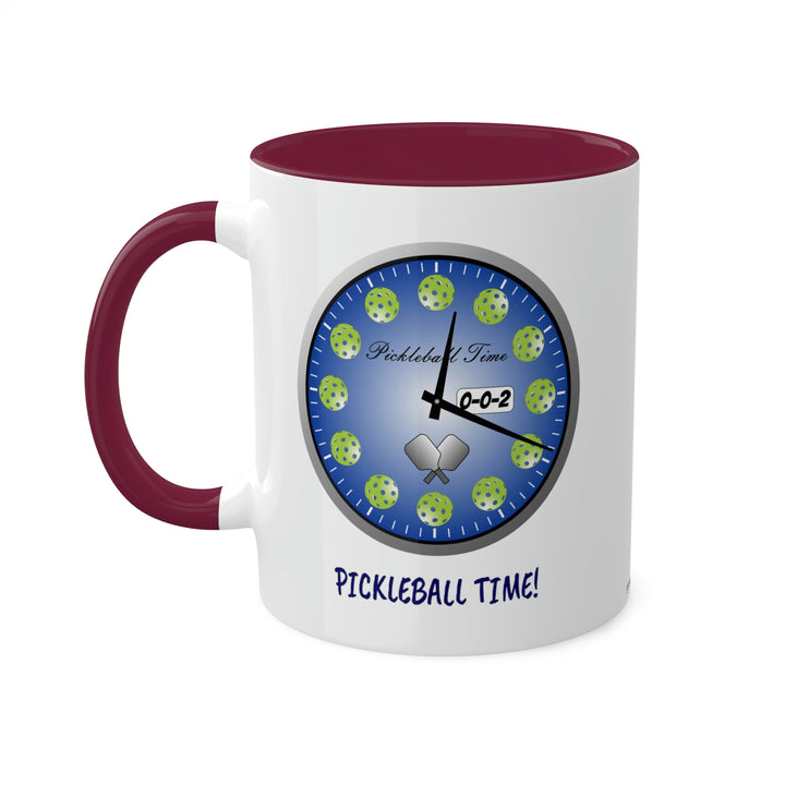 Pickleball Time Coffee Mug-Great Pickleball Stuff