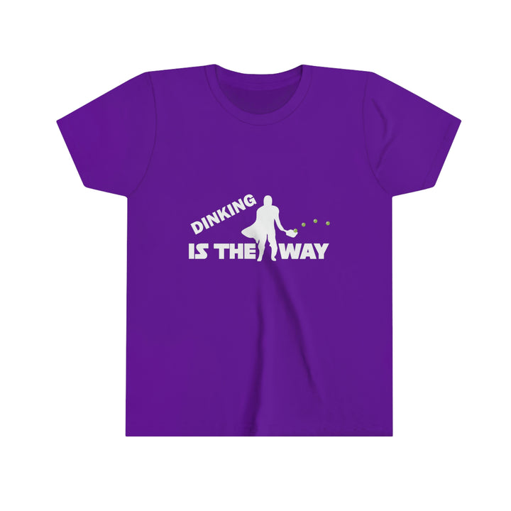 Dinking is the Way Youth T-Shirt - Great Pickleball Stuff