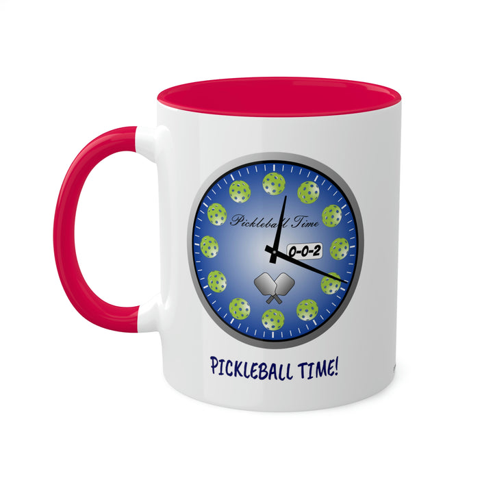 Pickleball Time Coffee Mug-Great Pickleball Stuff