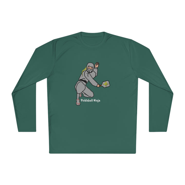 Pickleball Ninja-Female Unisex Moisture-Wicking Long Sleeve Tee - Great Pickleball Stuff