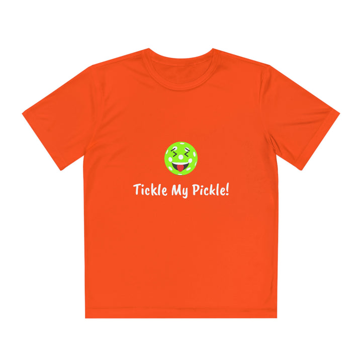 Tickle My Pickle Youth Moisture-Wicking T-Shirt - Great Pickleball Stuff