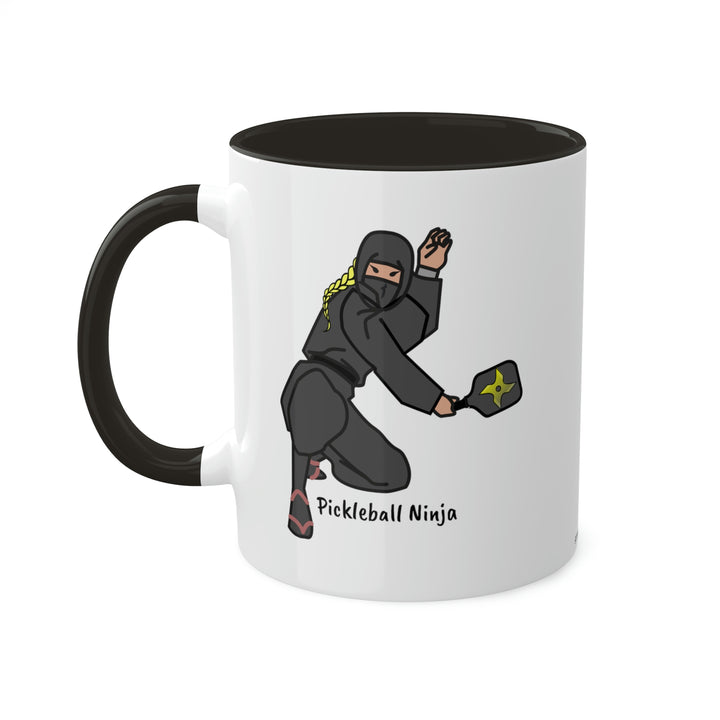 Pickleball Ninja-Female Coffee Mug-Great Pickleball Stuff