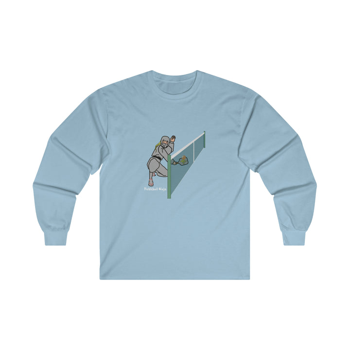 Pickleball Ninja Dinking-Female Ultra Cotton Long Sleeve Tee - Great Pickleball Stuff