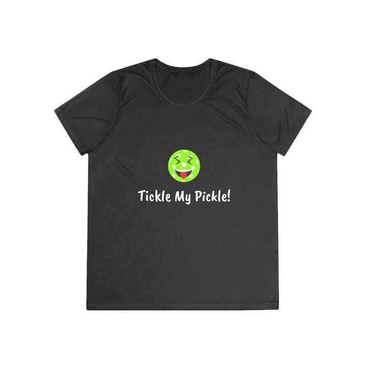 Tickle My Pickle Women's Moisture-Wicking T-Shirt - Great Pickleball Stuff