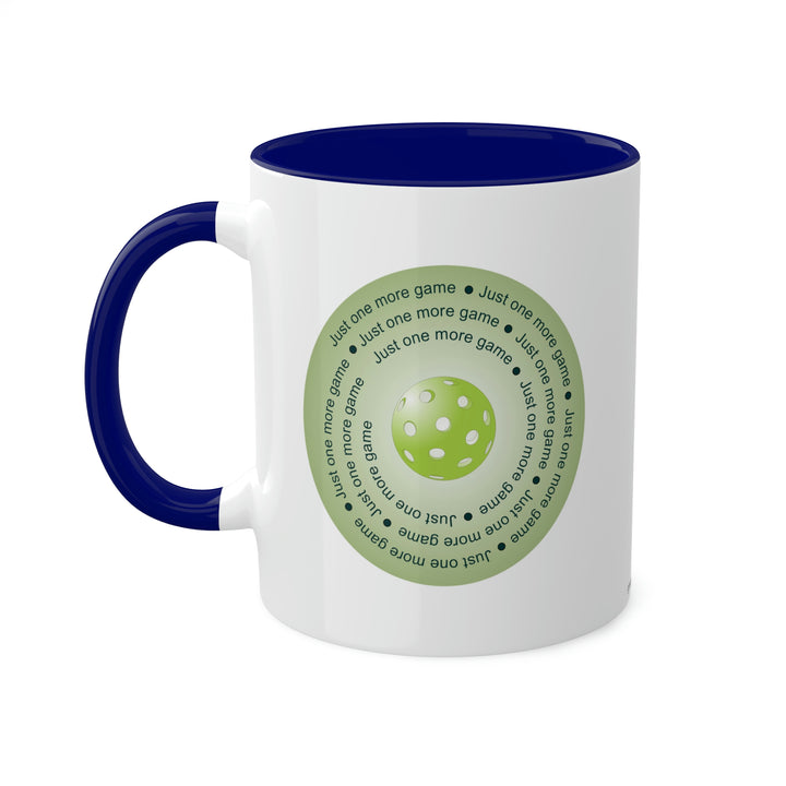 Just One More Game-Green Coffee Mug - Great Pickleball Stuff