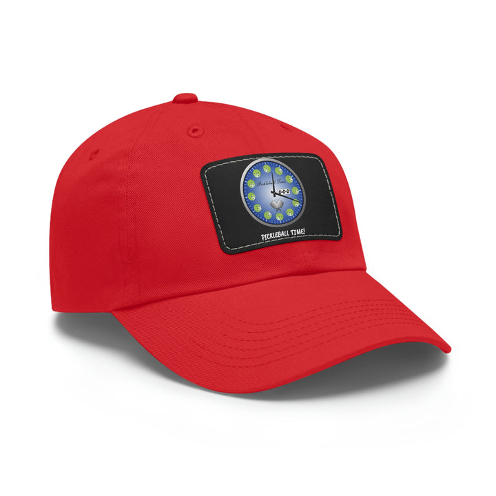 Pickleball Time Cap with Leather Patch - Great Pickleball Stuff