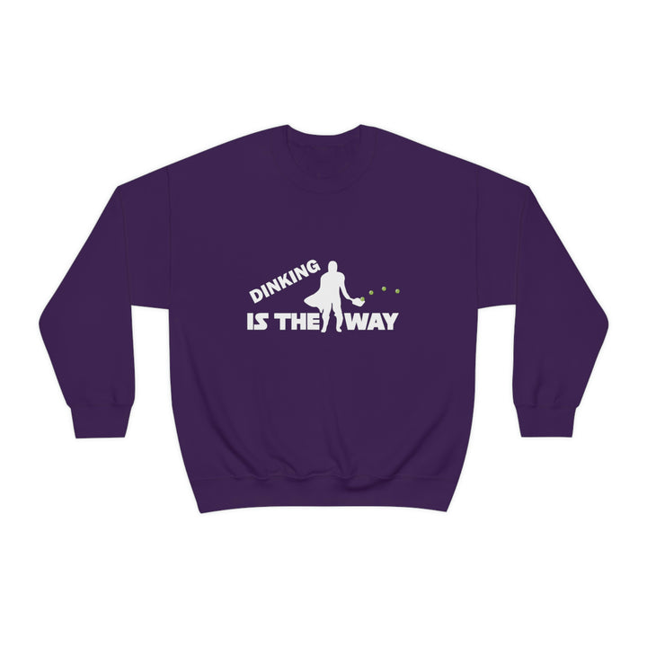 Dinking is the Way Unisex Crewneck Sweatshirt - Great Pickleball Stuff