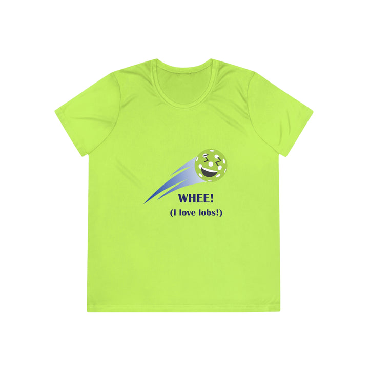 I Love Lobs! Women's Moisture-Wicking T-Shirt - Great Pickleball Stuff