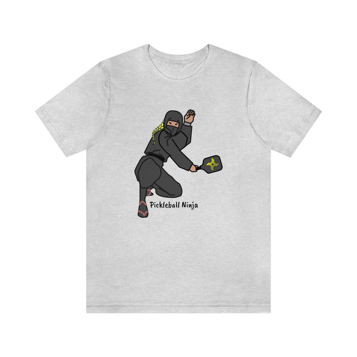 Pickleball Ninja-Female Unisex T-Shirt - Great Pickleball Stuff