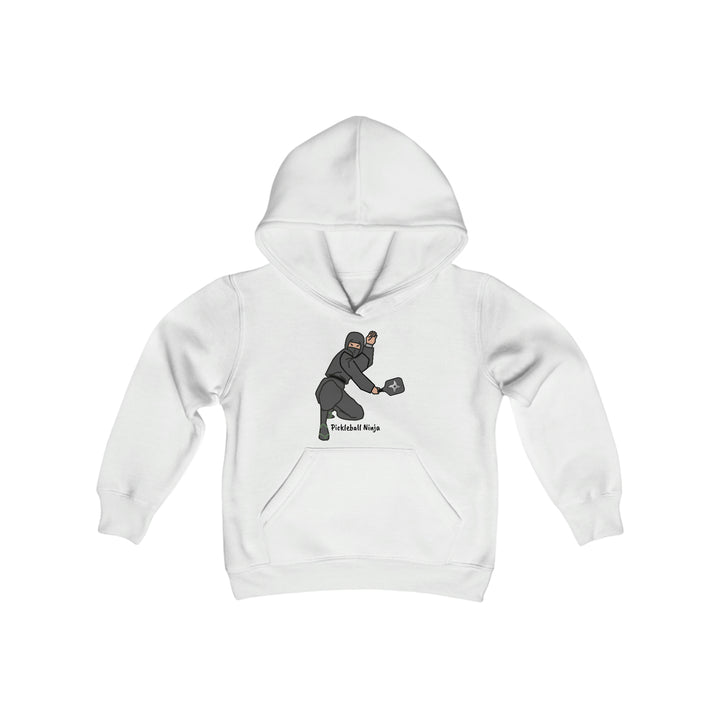 Pickleball Ninja-Male Youth Hoodie - Great Pickleball Stuff