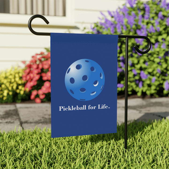 Pickleball for Life-Blue Garden & House Banner-Great Pickleball Stuff