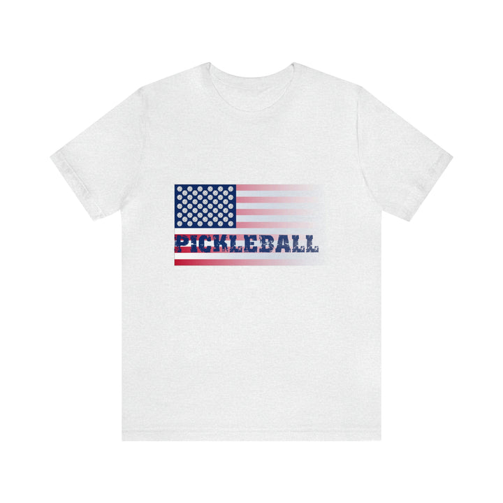 Pickleball Flag (Faded) Unisex T-Shirt - Great Pickleball Stuff