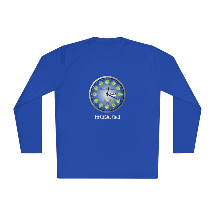 Pickleball Time Unisex Moisture-Wicking Long Sleeve Tee - Great Pickleball Stuff