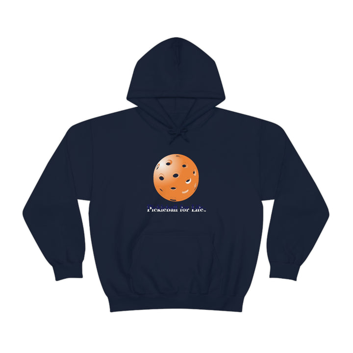 Pickleball for Life-Orange Unisex Hoodie - Great Pickleball Stuff