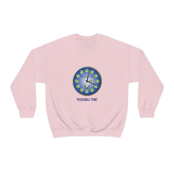 Pickleball Time Unisex Crewneck Sweatshirt - Great Pickleball Stuff