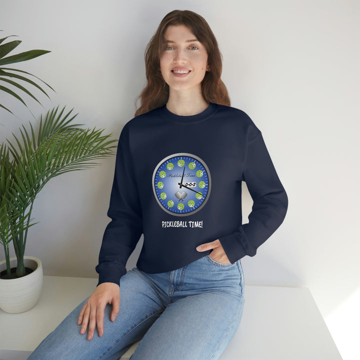 Pickleball Time Unisex Crewneck Sweatshirt - Great Pickleball Stuff