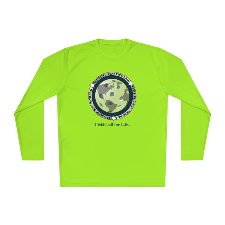 Eat Sleep Play Pickleball Unisex Moisture-Wicking Long Sleeve Tee - Great Pickleball Stuff