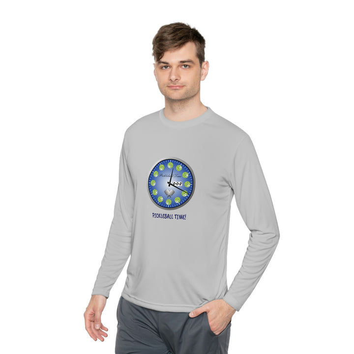 Pickleball Time Unisex Moisture-Wicking Long Sleeve Tee - Great Pickleball Stuff