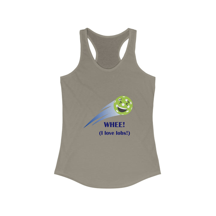 I Love Lobs! Women's Racerback Tank - Great Pickleball Stuff