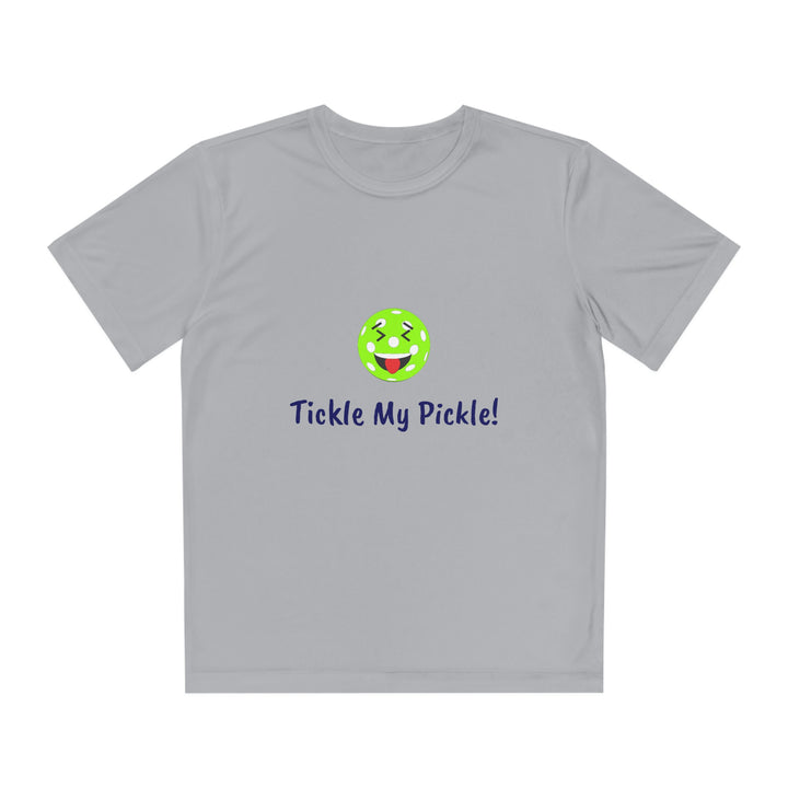 Tickle My Pickle Youth Moisture-Wicking T-Shirt - Great Pickleball Stuff