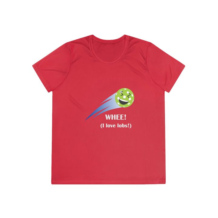 I Love Lobs! Women's Moisture-Wicking T-Shirt - Great Pickleball Stuff