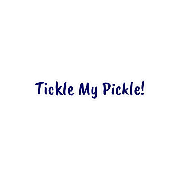 Tickle My Pickle Decal - Great Pickleball Stuff