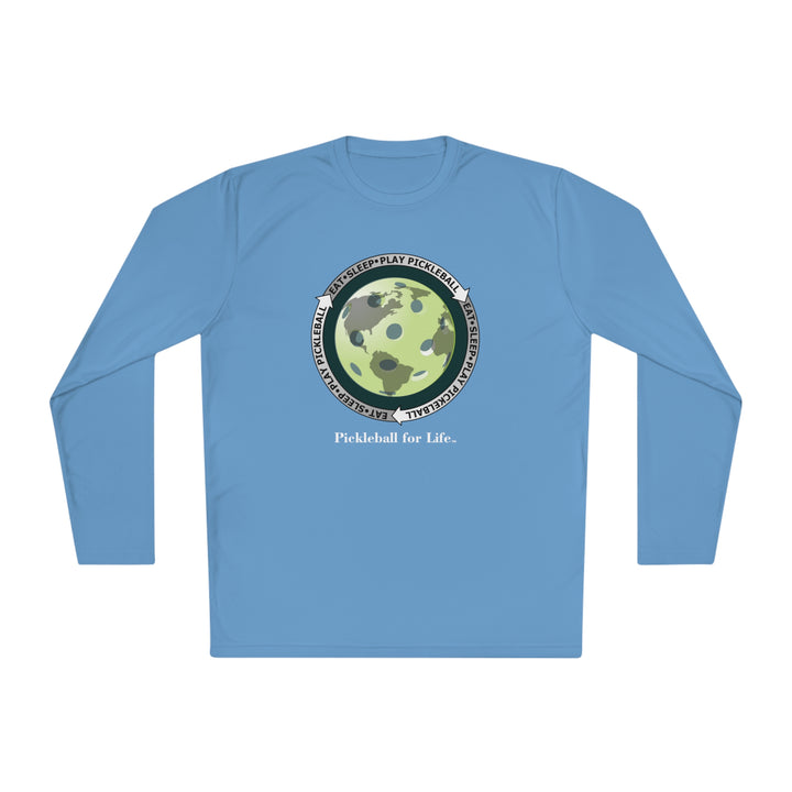 Eat Sleep Play Pickleball Unisex Moisture-Wicking Long Sleeve Tee - Great Pickleball Stuff