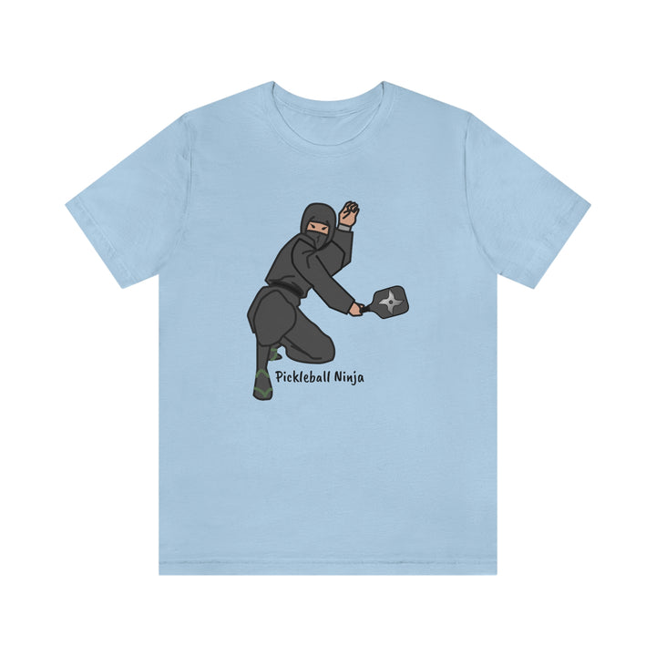 Pickleball Ninja-Male Unisex T-Shirt - Great Pickleball Stuff