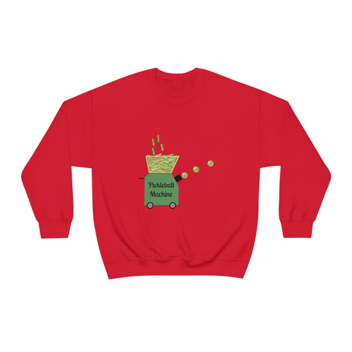 The Pickleball Machine Unisex Crewneck Sweatshirt - Great Pickleball Stuff