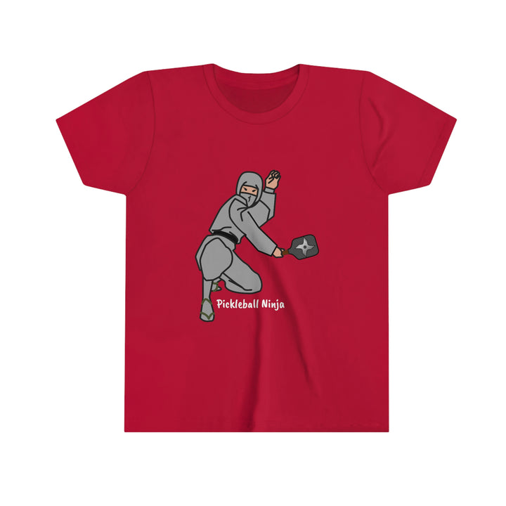 Pickleball Ninja-Male Youth T-Shirt - Great Pickleball Stuff