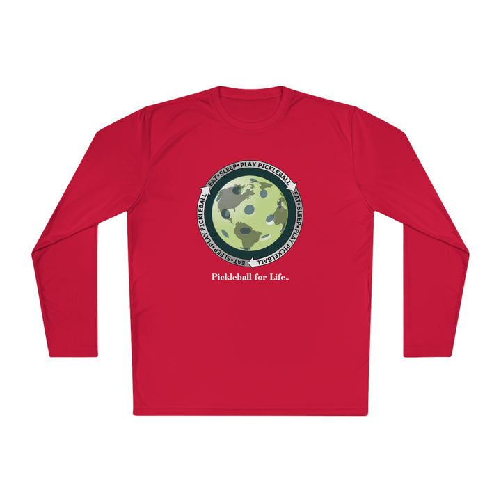 Eat Sleep Play Pickleball Unisex Moisture-Wicking Long Sleeve Tee - Great Pickleball Stuff