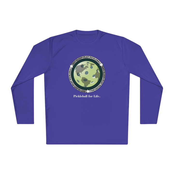 Eat Sleep Play Pickleball Unisex Moisture-Wicking Long Sleeve Tee - Great Pickleball Stuff