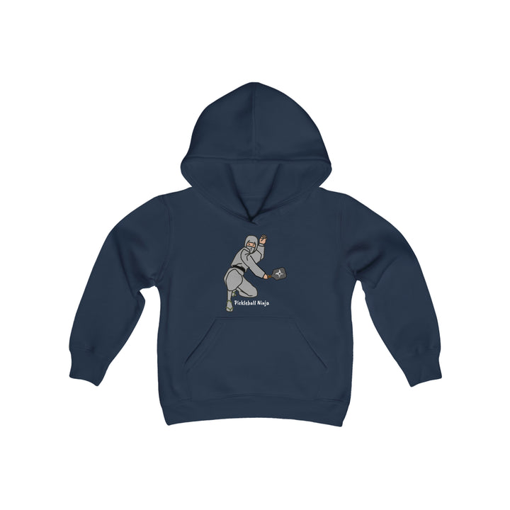 Pickleball Ninja-Male Youth Hoodie - Great Pickleball Stuff