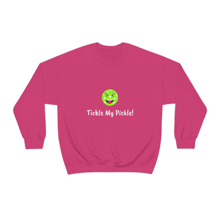 Tickle My Pickle Unisex Crewneck Sweatshirt - Great Pickleball Stuff