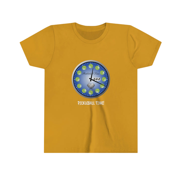 Pickleball Time Youth T-Shirt - Great Pickleball Stuff