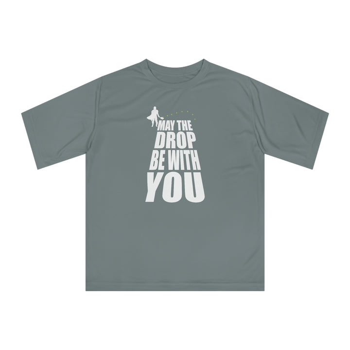 May the Drop Be With You Unisex Moisture-Wicking T-Shirt - Great Pickleball Stuff