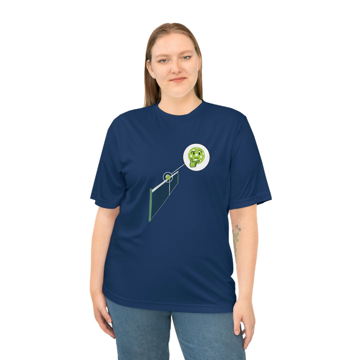 Pickleball Decision Unisex Moisture-Wicking T-Shirt - Great Pickleball Stuff