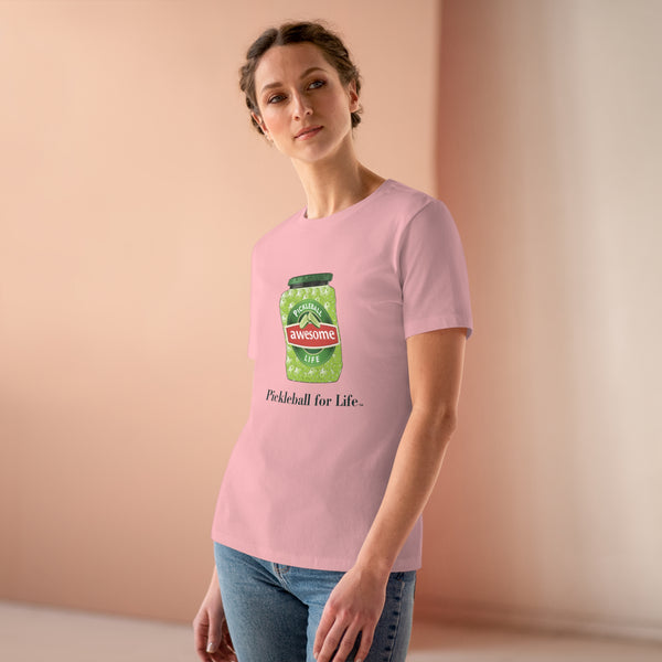 Awesome Pickles Women's Relaxed-Fit T-shirt - Great Pickleball Stuff