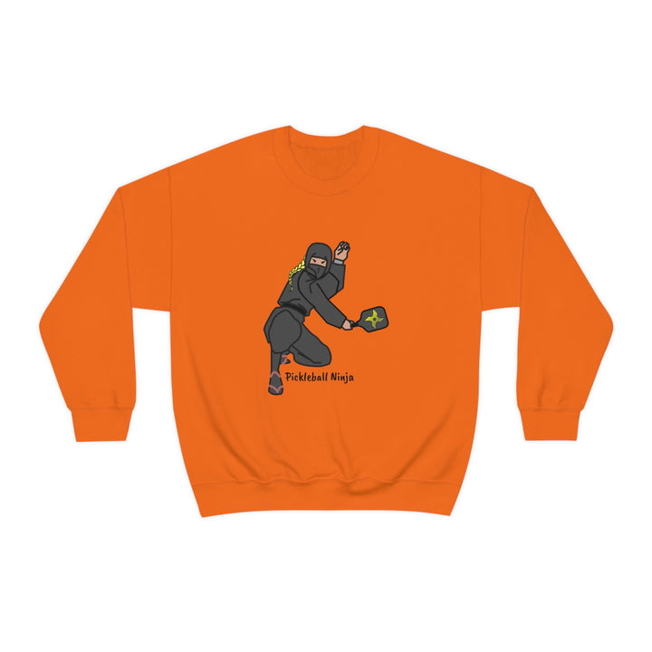 Pickleball Ninja-Female Unisex Crewneck Sweatshirt - Great Pickleball Stuff