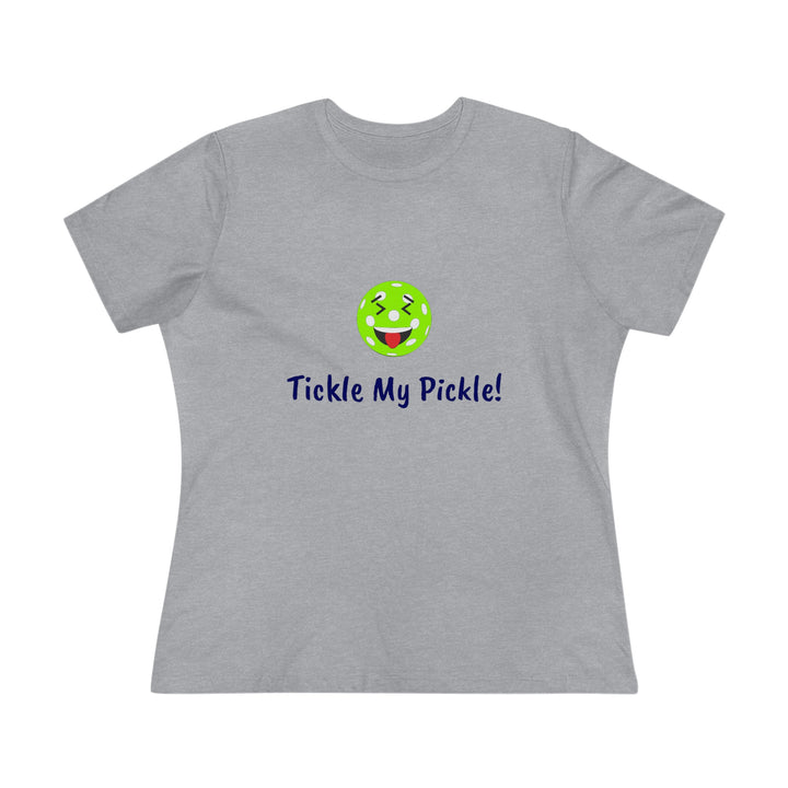 Tickle My Pickle Women's Relaxed-Fit T-shirt - Great Pickleball Stuff